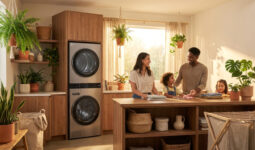 LG WashTower™ premašio 3,2 miliona prodatih jedinica širom sveta. Štedi prostor, koristi AI DD i DUAL Inverter HeatPump za nežno pranje i sušenje.